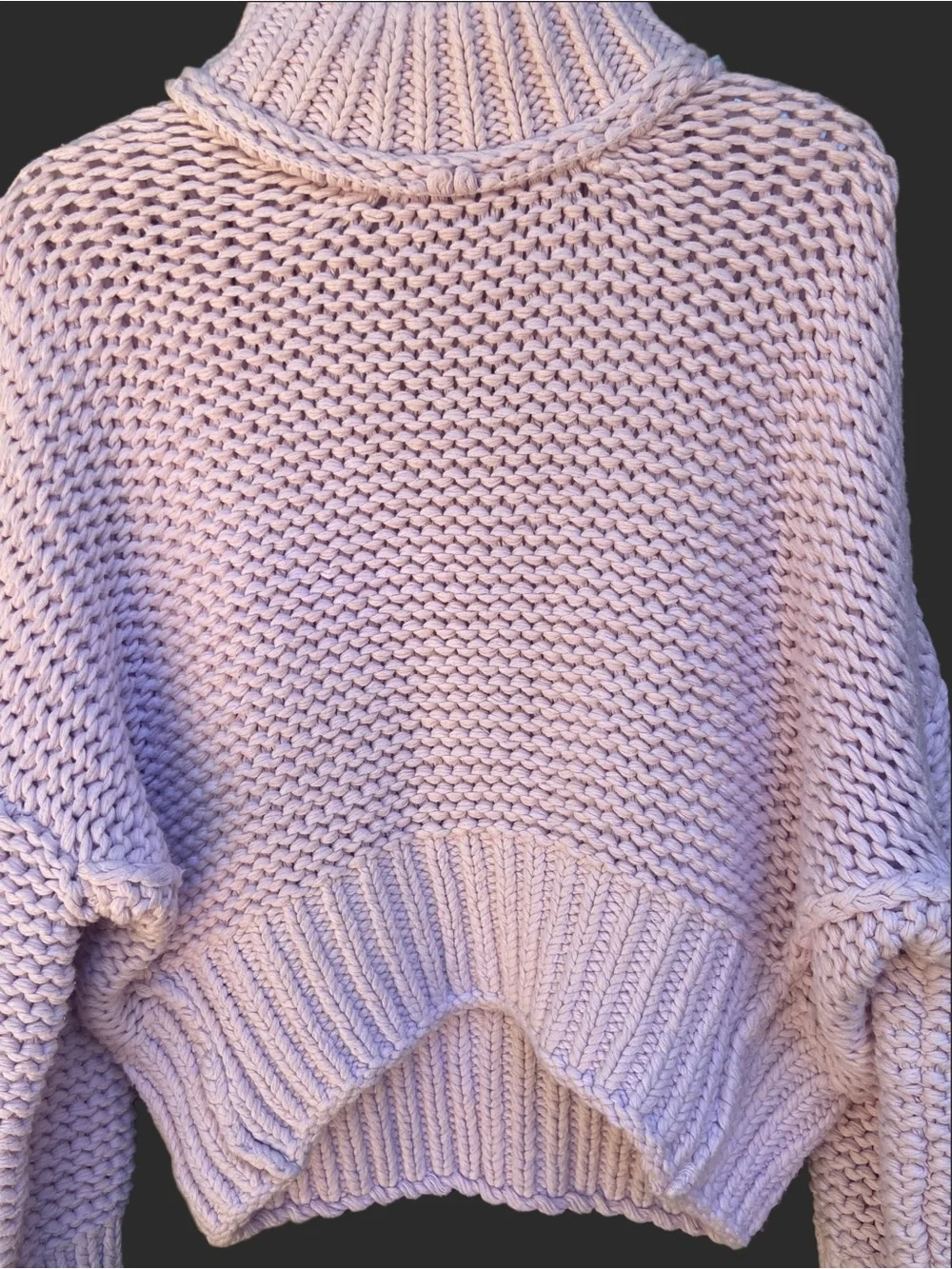 Free People My Only Sunshine Sweater in Lilac Size M
